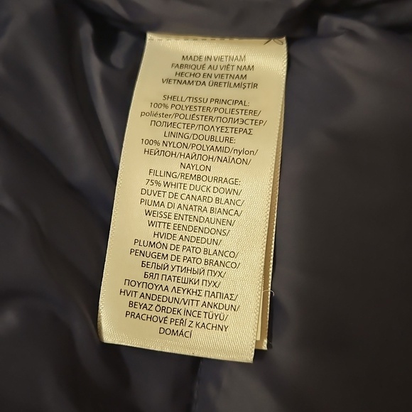 Polo Ralph Lauren Navy Blue Puffer Jacket Size 2 Toddler with Snap-off Hood - Picture 11 of 11